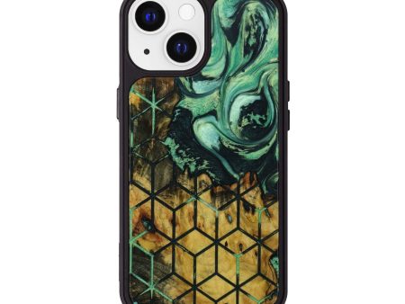 iPhone 13 Wood+Resin Phone Case - Devon (Pattern, 642055) For Discount