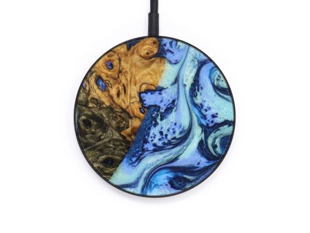 Circle Wood+Resin Wireless Charger - Ryan (Artist Pick, 641500) Discount