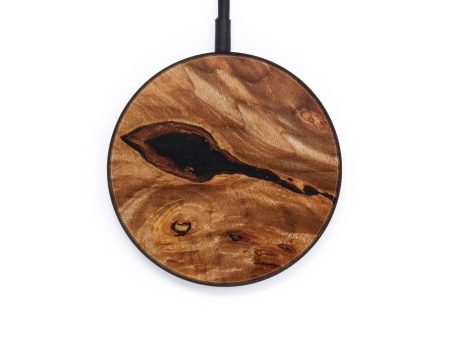 Circle Burl Wood Wireless Charger - Bentley (Wood Burl, 643472) For Discount