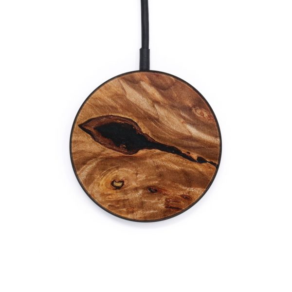 Circle Burl Wood Wireless Charger - Bentley (Wood Burl, 643472) For Discount