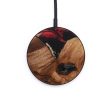 Circle Wood+Resin Wireless Charger - Kerry (Red, 643000) Hot on Sale