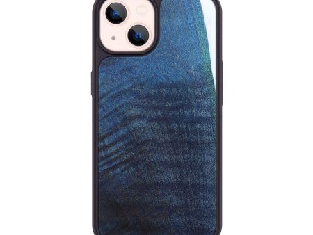 iPhone 14 Wood+Resin Phone Case - Alexandra (Wood Burl, 642891) Online Sale