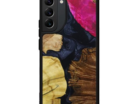 Galaxy S22 Plus Wood+Resin Phone Case - Beth (Mosaic, 641446) Supply