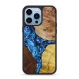 iPhone 14 Pro Max Wood+Resin Phone Case - Monica (Mosaic, 642514) For Cheap