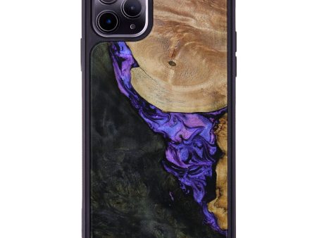 iPhone 11 Pro Max Wood+Resin Phone Case - Peyton (Mosaic, 642479) Online now