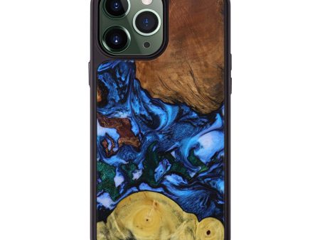 iPhone 13 Pro Max Wood+Resin Phone Case - Anita (Mosaic, 642975) Fashion