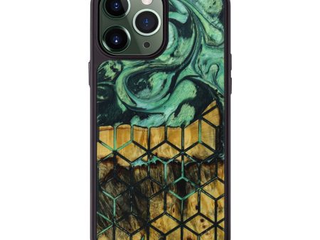 iPhone 13 Pro Max Wood+Resin Phone Case - Patty (Pattern, 642053) Discount