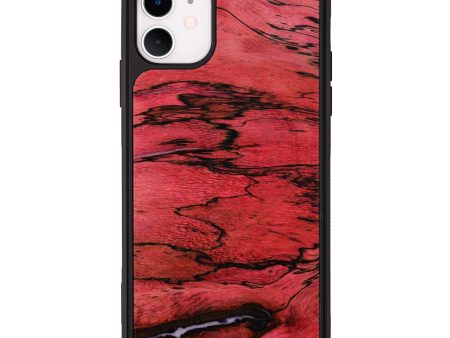 iPhone 11 Wood+Resin Phone Case - Ben (Wood Burl, 642887) Sale