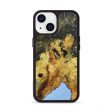 iPhone 13 Wood+Resin Phone Case - Addie (Buckeye Burl, 641454) Supply