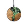 Circle Wood+Resin Wireless Charger - Cynthia (Mosaic, 641504) For Sale