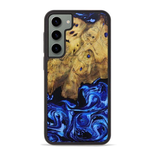 Galaxy S23 Plus Wood+Resin Phone Case - Rose (Artist Pick, 641625) Online