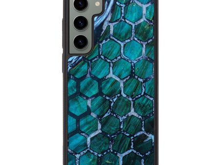 Galaxy S23 Plus Wood+Resin Phone Case - Titus (Pattern, 642064) Online Sale