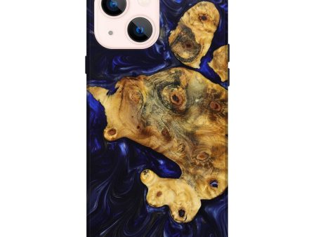 iPhone 14 Plus Wood+Resin Live Edge Phone Case - Silas (Artist Pick, 639677) Fashion