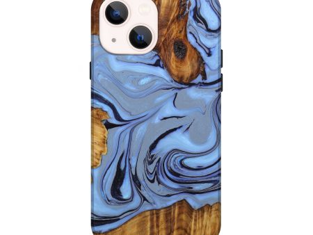 iPhone 14 Wood+Resin Live Edge Phone Case - Elisabeth (Artist Pick, 641916) For Discount