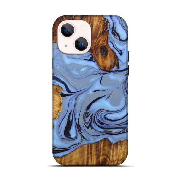 iPhone 14 Wood+Resin Live Edge Phone Case - Elisabeth (Artist Pick, 641916) For Discount