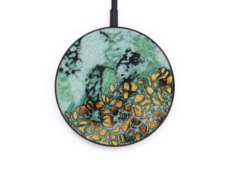 Circle Wood+Resin Wireless Charger - Fabian (Spring, 642771) Online now