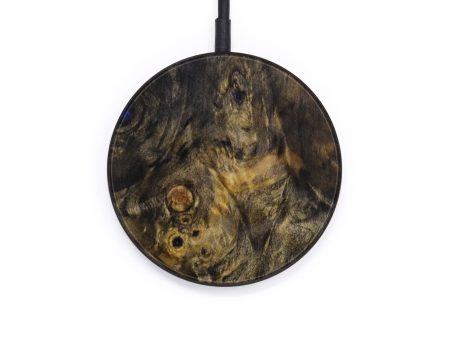 Circle Burl Wood Wireless Charger - Spencer (Wood Burl, 643477) Hot on Sale