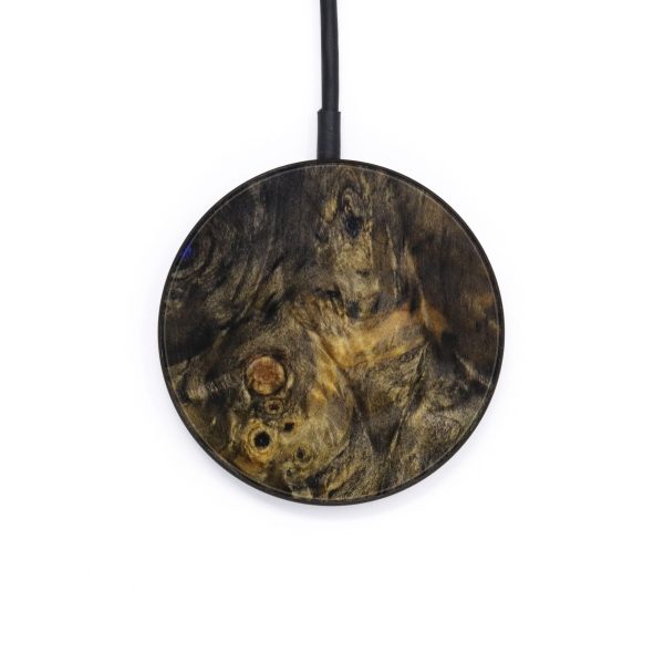 Circle Burl Wood Wireless Charger - Spencer (Wood Burl, 643477) Hot on Sale