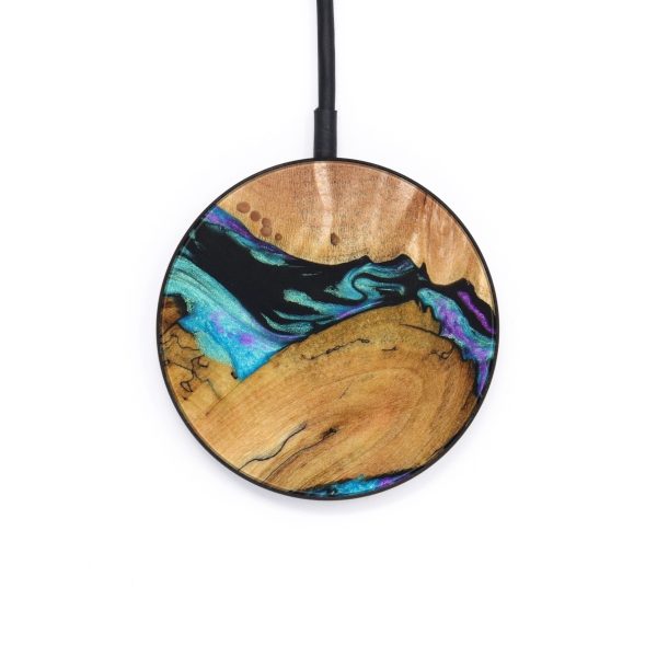 Circle Wood+Resin Wireless Charger - Jason (Mosaic, 640541) Online