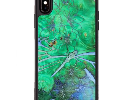 iPhone Xs Max Wood+Resin Phone Case - Kimora (Spring, 640264) Hot on Sale