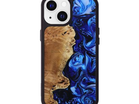 iPhone 13 Wood+Resin Phone Case - Kaylin (Artist Pick, 642757) For Sale