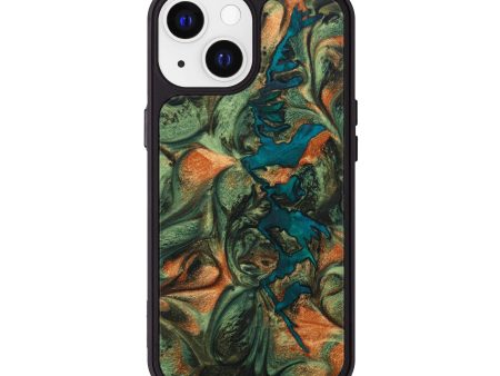 iPhone 13 Wood+Resin Phone Case - Allen (Pattern, 642744) For Cheap