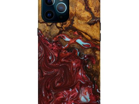 iPhone 12 Pro Max Wood+Resin Live Edge Phone Case - James (Artist Pick, 642692) on Sale