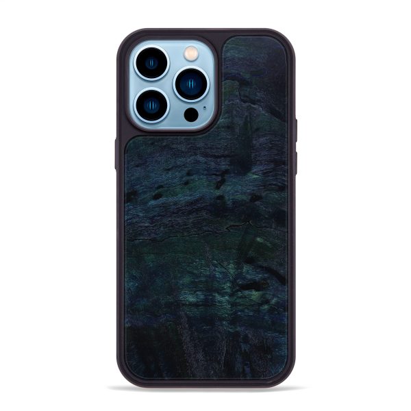 iPhone 14 Pro Max Wood+Resin Phone Case - Allen (Wood Burl, 642917) Online Sale