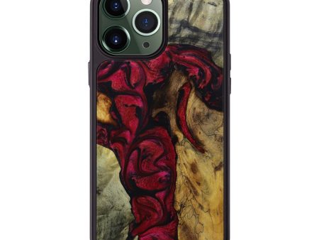 iPhone 13 Pro Max Wood+Resin Phone Case - Franklin (Mosaic, 641438) Online Hot Sale