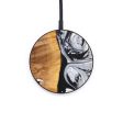 Circle Wood+Resin Wireless Charger - Hailee (Black & White, 642650) Online