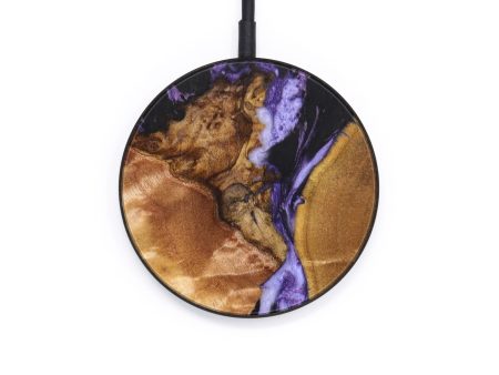 Circle Wood+Resin Wireless Charger - Goldie (Mosaic, 640536) Online