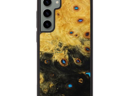 Galaxy S23 Plus Wood+Resin Phone Case - Gianna (Wood Burl, 642935) Cheap