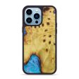 iPhone 14 Pro Max Wood+Resin Phone Case - Addilyn (Wood Burl, 642906) Cheap