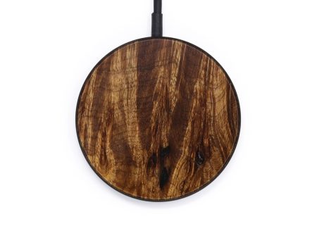 Circle Burl Wood Wireless Charger - Natalie (Wood Burl, 643475) Supply