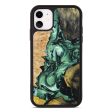 iPhone 11 Wood+Resin Phone Case - Edgar (Mosaic, 640799) For Sale