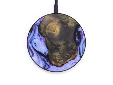 Circle Wood+Resin Wireless Charger - Jane (Artist Pick, 638237) Hot on Sale