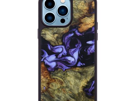 iPhone 14 Pro Max Wood+Resin Phone Case - Hubert (Artist Pick, 640058) Online Hot Sale