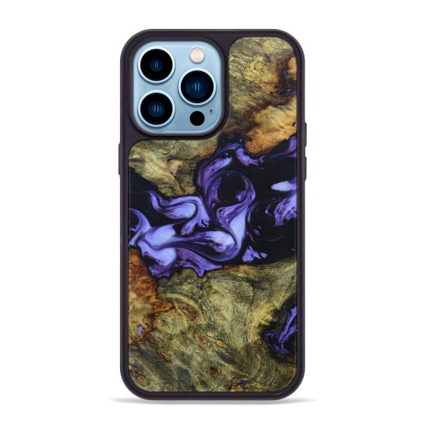 iPhone 14 Pro Max Wood+Resin Phone Case - Hubert (Artist Pick, 640058) Online Hot Sale