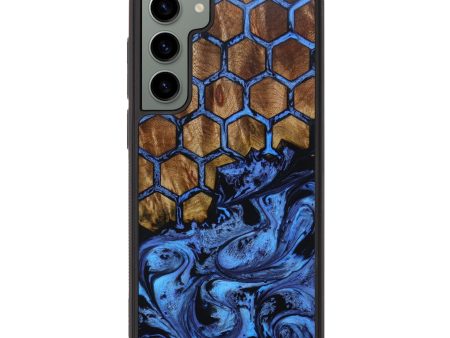 Galaxy S23 Plus Wood+Resin Phone Case - Raymond (Pattern, 643212) Sale