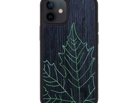 iPhone 12 mini Wood+Resin Phone Case - Aviana (Spring, 640221) For Sale