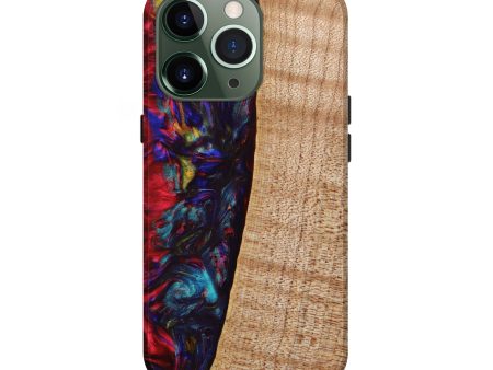 iPhone 13 Pro Wood+Resin Live Edge Phone Case - Everleigh (Artist Pick, 641062) Fashion