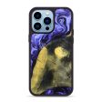 iPhone 14 Pro Max Wood+Resin Phone Case - Celia (Purple, 638022) on Sale