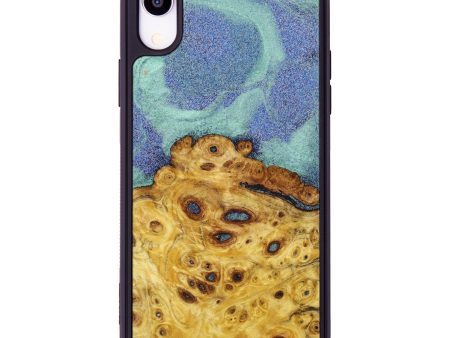 iPhone Xr Wood+Resin Phone Case - Derrick (Galaxy, 639563) Discount