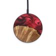 Circle Wood+Resin Wireless Charger - Edwin (Red, 640582) Fashion