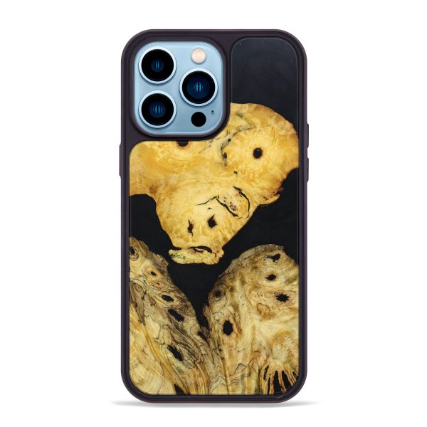 iPhone 14 Pro Max Wood+Resin Phone Case - Jarod (Artist Pick, 641075) Online now