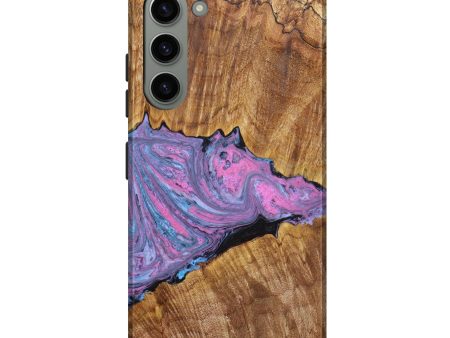 Galaxy S23 Plus Wood+Resin Live Edge Phone Case - Lizzie (Artist Pick, 639115) Hot on Sale