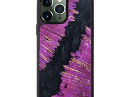 iPhone 13 Pro Max Wood+Resin Phone Case - Antoinette (Galaxy, 637803) For Discount