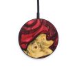 Circle Wood+Resin Wireless Charger - Callie (Red, 640136) Supply