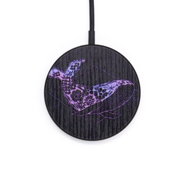 Circle Wood+Resin Wireless Charger - Addisyn (Spring, 640633) For Sale