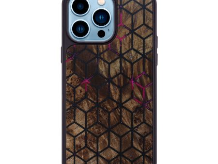 iPhone 14 Pro Max Wood+Resin Phone Case - Sharyn (Pattern, 639183) Online